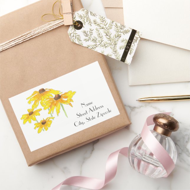 étiquettes 'Aquarelle et Stylo Black Eyed Susan' (Cadeaux)