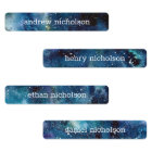 Aquarelle Stars Espace Bleu Galaxy étanche