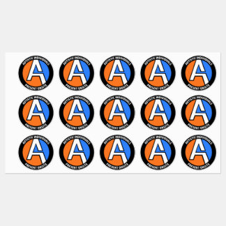 Étiquettes AUTEMS - Autocollants vinyles sur site (Petits)