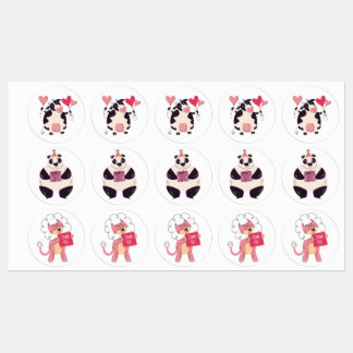 Étiquettes autocollants