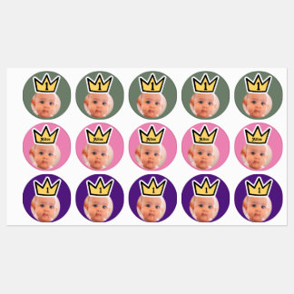 Étiquettes Autocollants de visage de foto PERSONNALISÉ faces