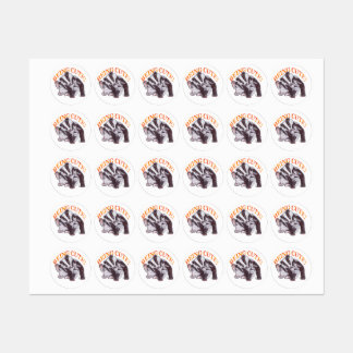 ÉTIQUETTES BADGER BEING CUTE