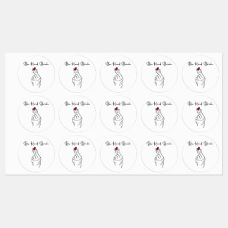 Étiquettes Be Kind Bruh – World Kindness Day Quote