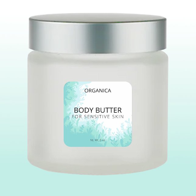 Étiquettes Beurre Vert Pour Peau Sensible (Créateur téléchargé)