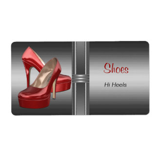 Étiquettes Boîte à Chaussures Autocollants Grande 