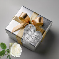 25e anniversaire du Mariage Diamants d'argent