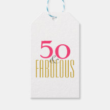 50ème et Fabuleux anniversaire (ou votre âge préfé