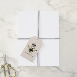 Étiquettes-cadeau Abeille Avec Produits De Miel De Ferme Apiaire De