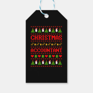 Étiquettes-cadeau Accountant de Christma