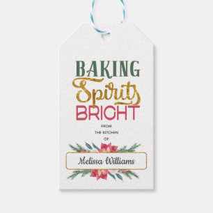 Étiquettes-cadeau Accueil Cadeau de Noël fait maison de votre cuisi