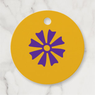 Étiquettes Cadeau Adinkra africain (Sagesse)