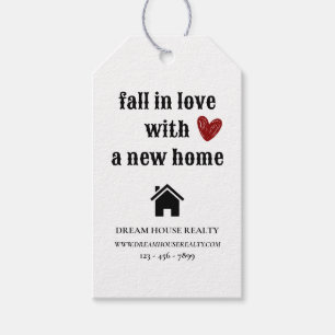 Étiquettes-cadeau Agent immobilier Promotional Valentine's Day