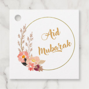 Étiquettes Cadeau Aid Mubarak
