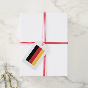 Étiquettes-cadeau Allemagne Thème Drapeau Allemand Balise Cadeau