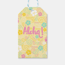 Aloha Tropical – Faveur de fête florale pastel pou