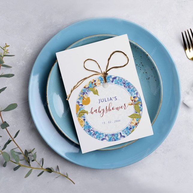 ÉTIQUETTES CADEAU AMALFI (Créateur téléchargé)