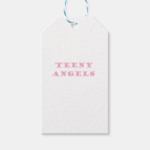 Étiquettes-cadeau ange adolescent