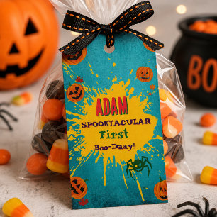 Étiquettes-cadeau Anniversaire Halloween Enfants Fête Halloween 