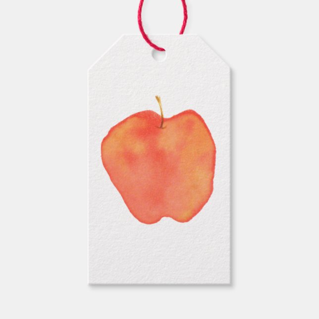 Étiquettes-cadeau Apple (Devant)