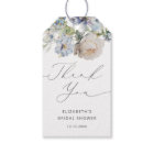 Aquarelle Blush Fête des mariées Florale Merci