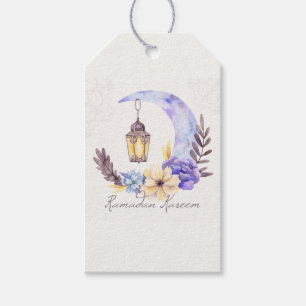 Étiquettes-cadeau Aquarelle Elegant Ramadan Kareem Ramadan