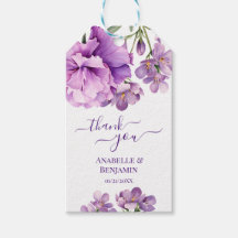 Aquarelle violet Lilac Mariage Floral