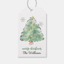 Arbre de Noël familial personnalisé