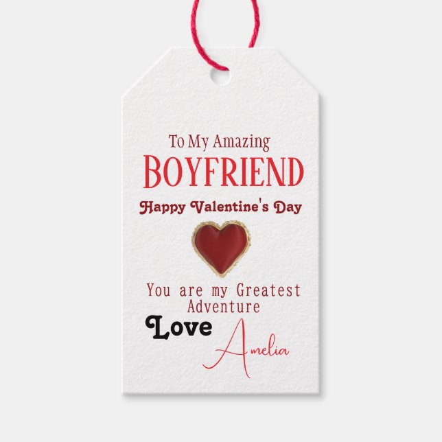 Étiquettes-cadeau Aventure  (Devant)