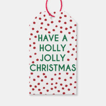 Avoir Une Balise Cadeau Holly Jolly Christmas Polk