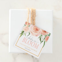 Baby In Boom Pink Floral Garden Girl Baby Shower 