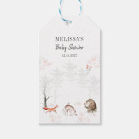 Baby Shower Animaux de la Forêt de Bois