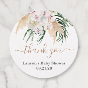 Étiquettes Cadeau Baby shower Boho Chic