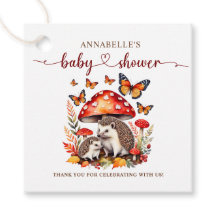 Baby shower de hérisson d'automne Woodland