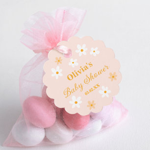 Étiquettes Cadeau Baby shower Spring Baby in Bloom