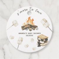 Baby shower Watercolor S'more