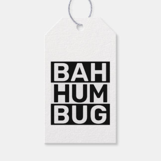 Étiquettes-cadeau Bah Humbug