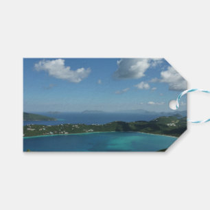 Étiquettes-cadeau Baie de Magens, scene de l'île St Thomas Beautiful