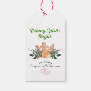 Étiquettes-cadeau Baking Spirits Bright Gift Tag for Home Baked Gift