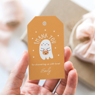 Étiquettes-cadeau Balise Baby shower d'Halloween Kawaii Favoriser