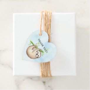 Étiquettes Cadeau Balise Cadeau Adorable Baby shower de fentes