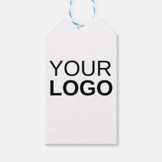 Étiquettes-cadeau Balise cadeau avec chaîne bleue et blanche