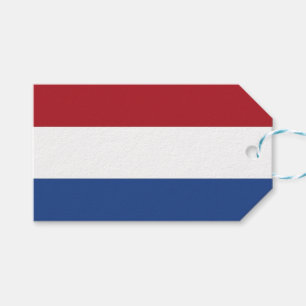 Étiquettes-cadeau Balise cadeau avec drapeau de Pays-Bas