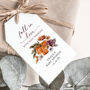 Étiquettes-cadeau Balise Cadeau Bébé Tomber dans l'amour