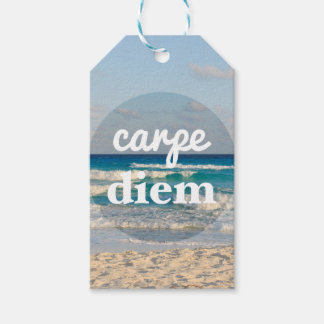 Étiquettes-cadeau Balise cadeau Carpe Diem