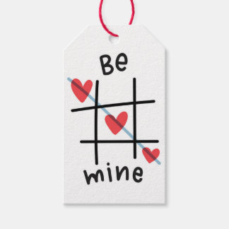 Étiquettes-cadeau Balise cadeau de la Saint-Valentin Be Mine Tic Tac