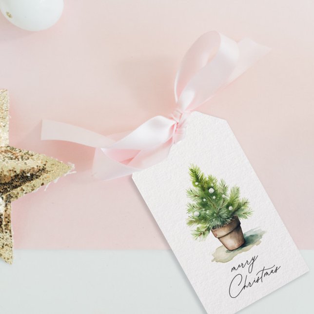 Étiquettes-cadeau Balise cadeau de l'arbre de Noël Joyeux (Créateur téléchargé)