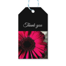 Balise cadeau de marguerite rose