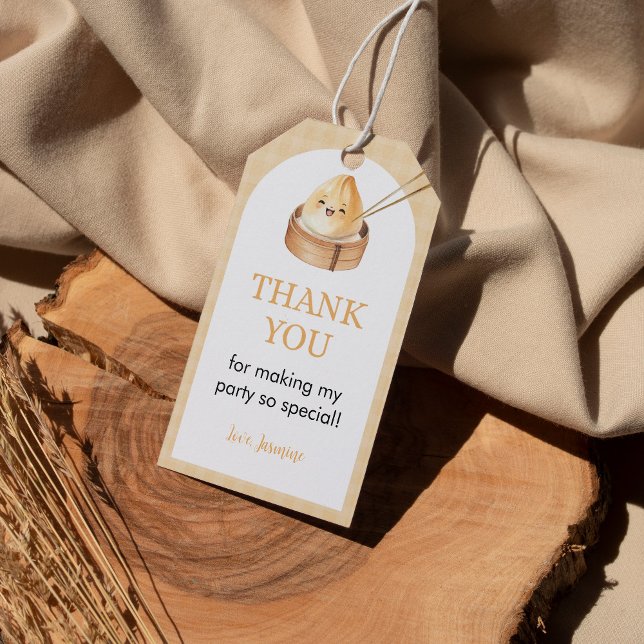 Étiquettes-cadeau Balise Cadeau de Merci 1er anniversaire (Créateur téléchargé)