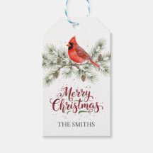 Balise cadeau de Noël Cardinal