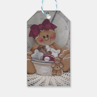 Étiquettes-cadeau Balise cadeau de pain d'épices Mama Baking Cookies